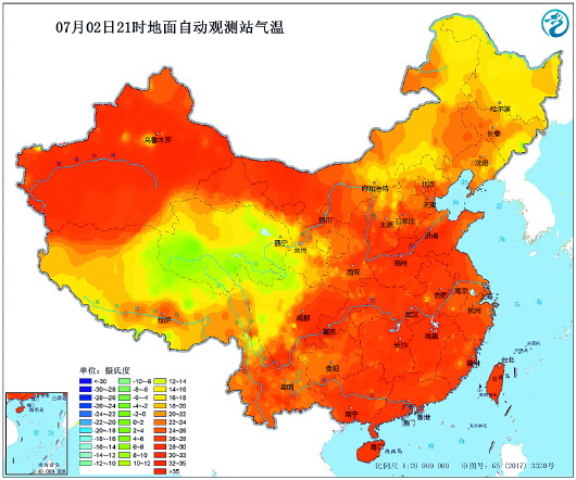 高温!全国多地齐喊热 意外!青岛市区还没入夏