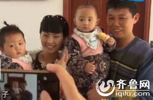 李女士调理身体后一口气怀上三胞胎，经医生建议减胎后生出双胞胎女儿。