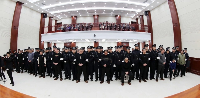 张宸赵文菊等37人黑社会性质组织犯罪案一审宣判